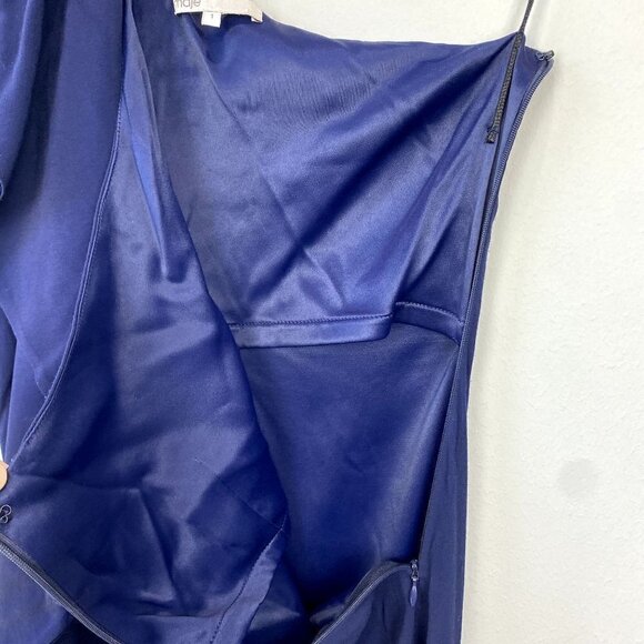 Maje Asymmetrical One Shoulder Dress S - Picture 7 of 13